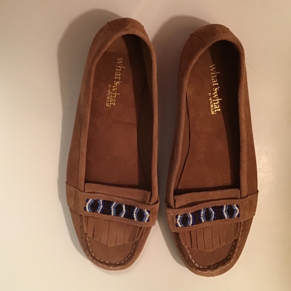 AEROSOLES what’s what Suade slip on